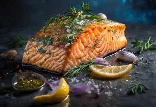 Salmão grelhado com molho de laranja - Image 2